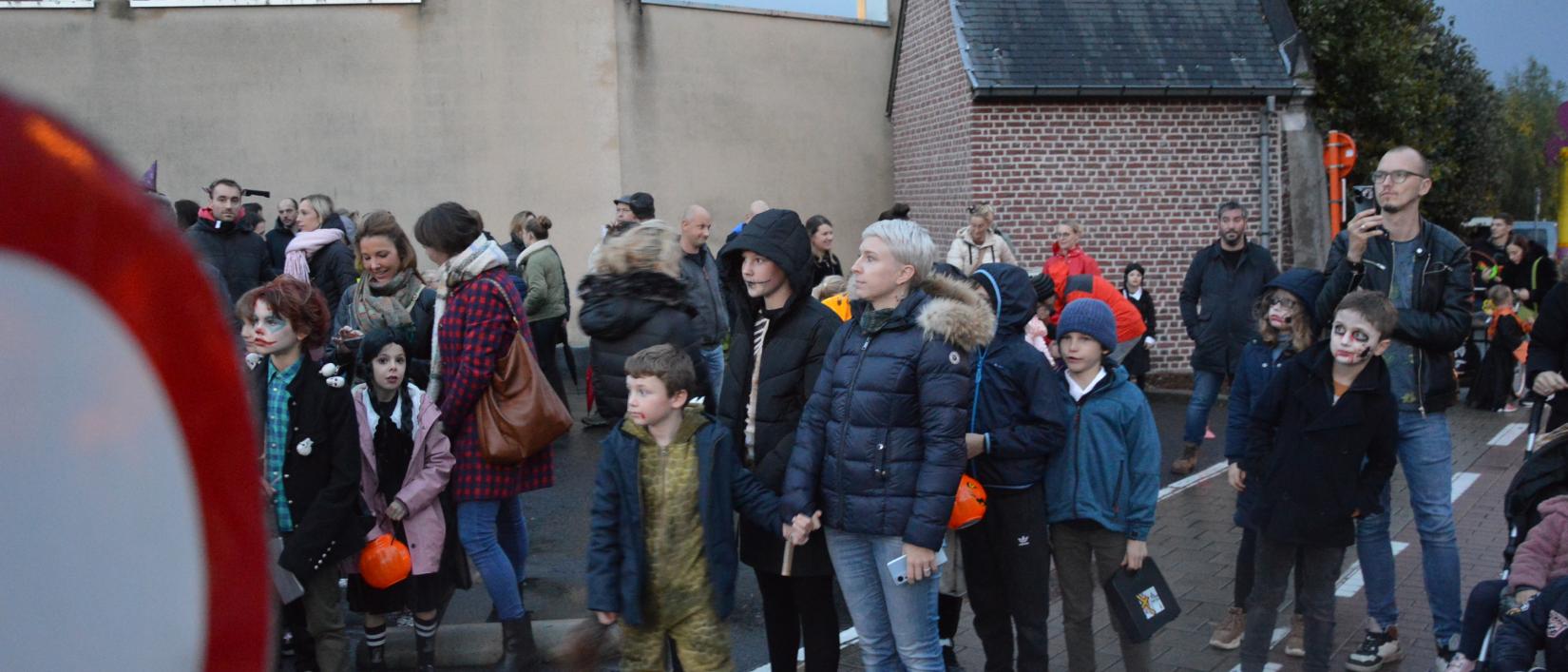 klaar voor vertrek van de wandeling