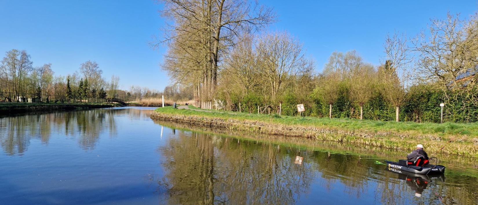 De Moervaart ter hoogte van Sinaaibrug