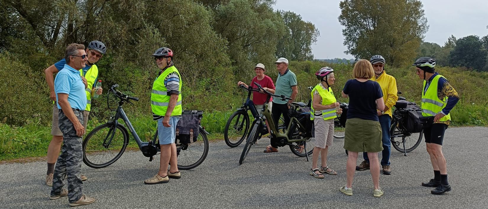 Pasar Zemst met fiets langs de Zenne