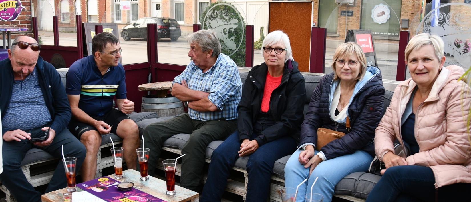 een tussenstop hoort erbij. 