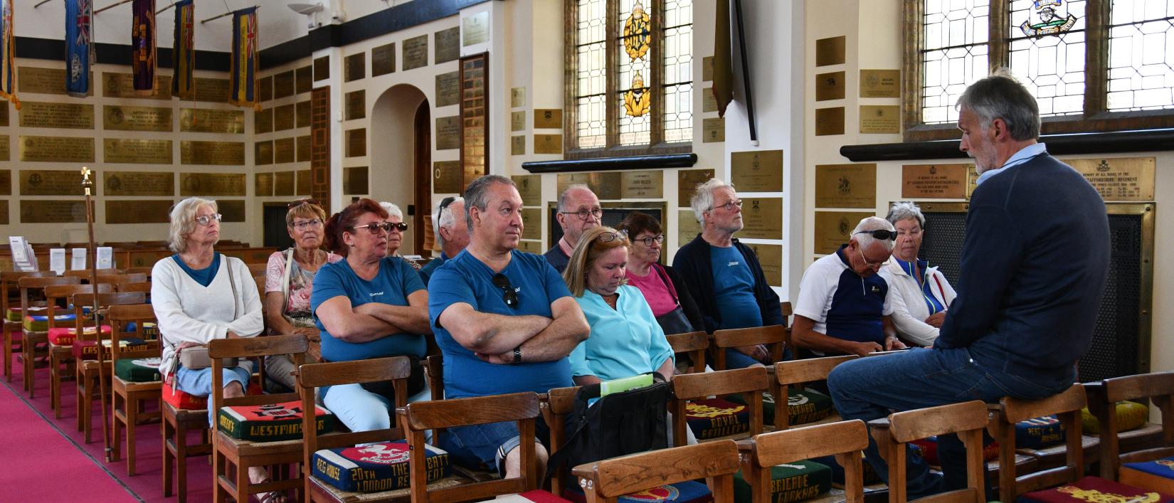gidsbeurt in Anglicaanse kerk te Ieper ( vorige editie)