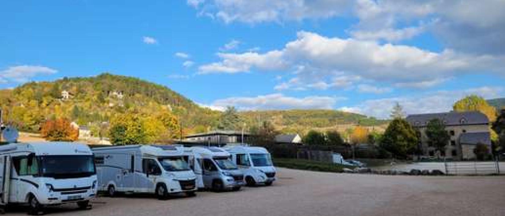 Hoofdfoto Aire CAMPING-CAR PARK de La Canourgue