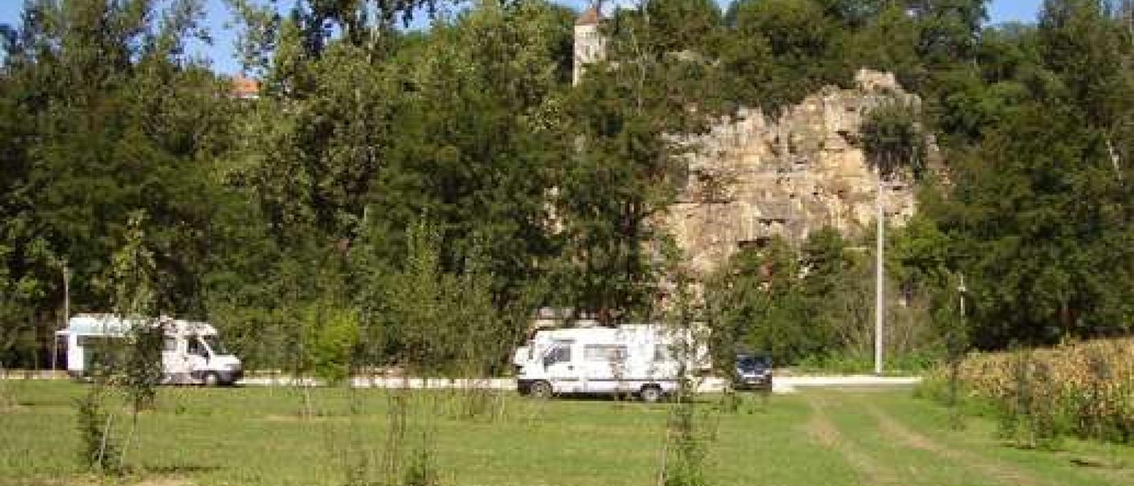 Hoofdfoto Aire de Camping-Car - St. Cirq Lapopie