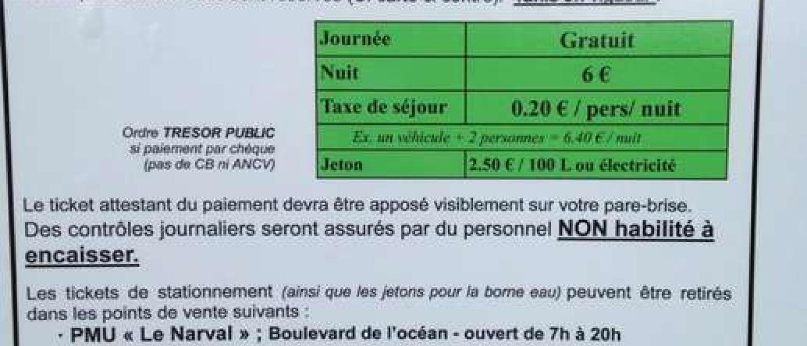 Hoofdfoto Aire de Camping-Car Plage la Source