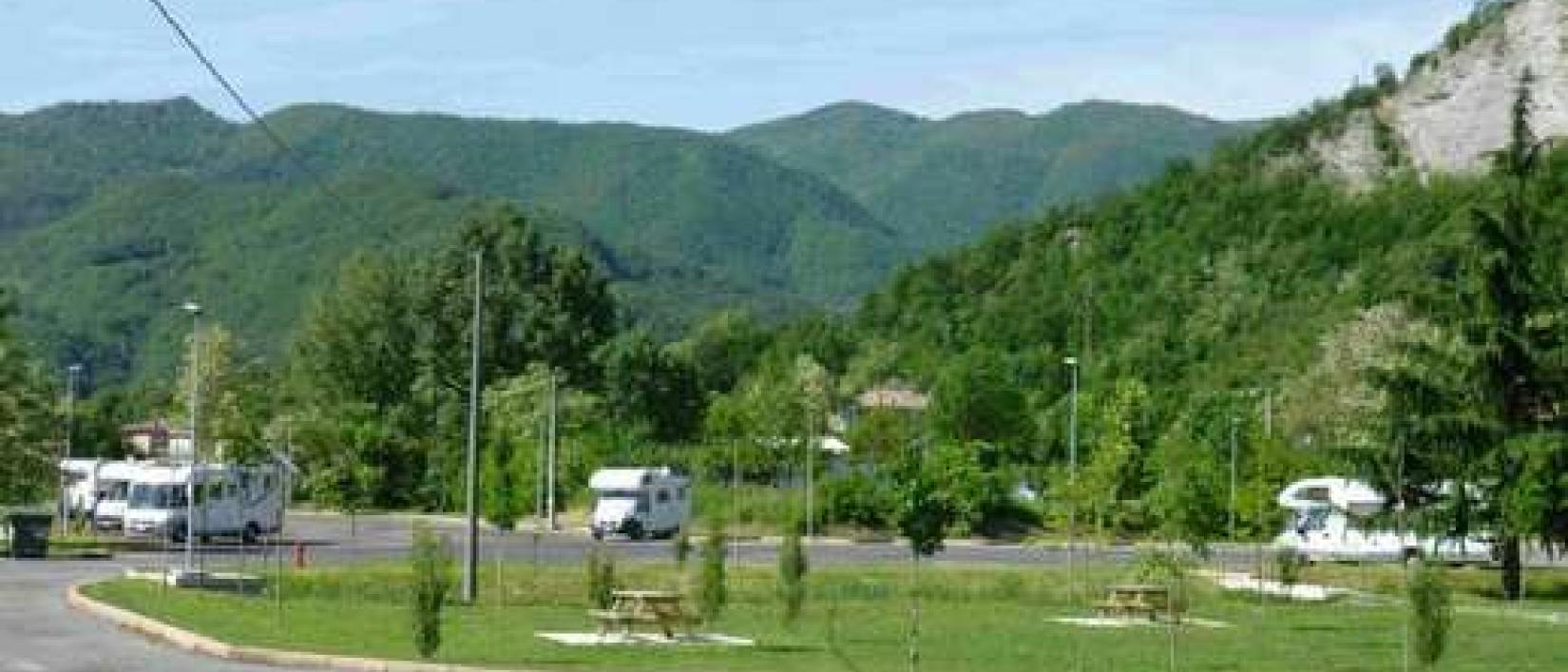 Hoofdfoto Area Sosta Camper Bobbio