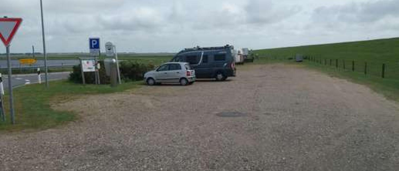 Hoofdfoto Kleiner Parkplatz Schlüttsiel am Deich