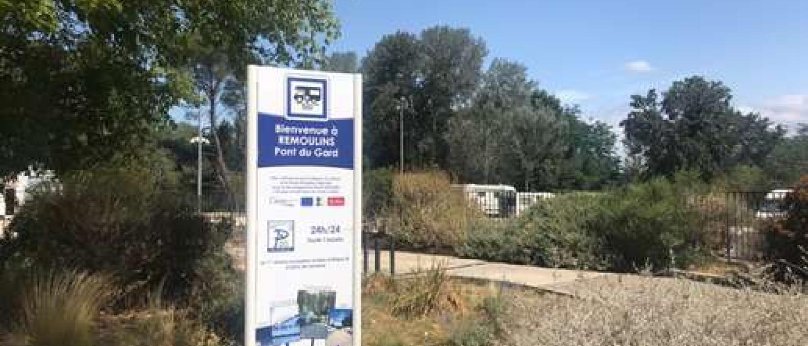 Hoofdfoto Aire Camping-Car Park de Remoulins, Pont du Gard