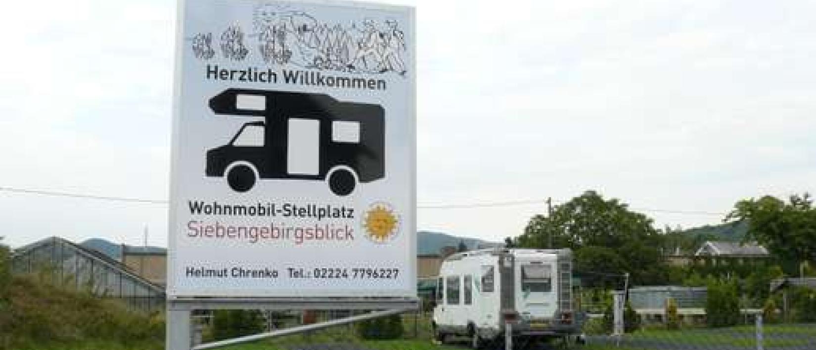 Hoofdfoto Wohnmobilstellplatz Siebengebirgsblick