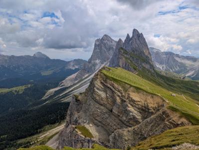 De Seceda klif