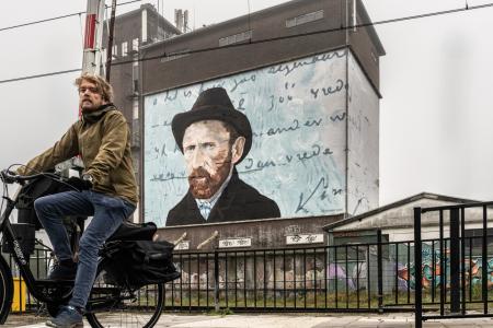fietsen van gogh