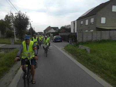 onderweg in de voormiddag