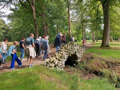 Bruggetje in het park