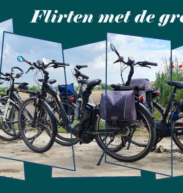 Mooie fietstocht langs en over de grens