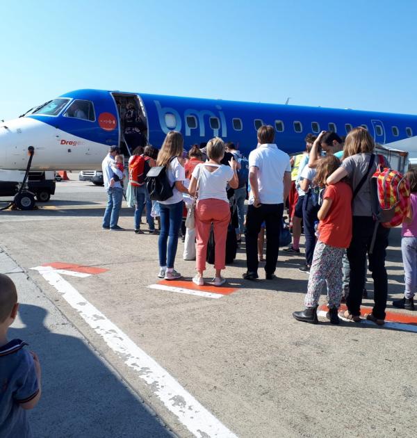 Bezoek luchthaven