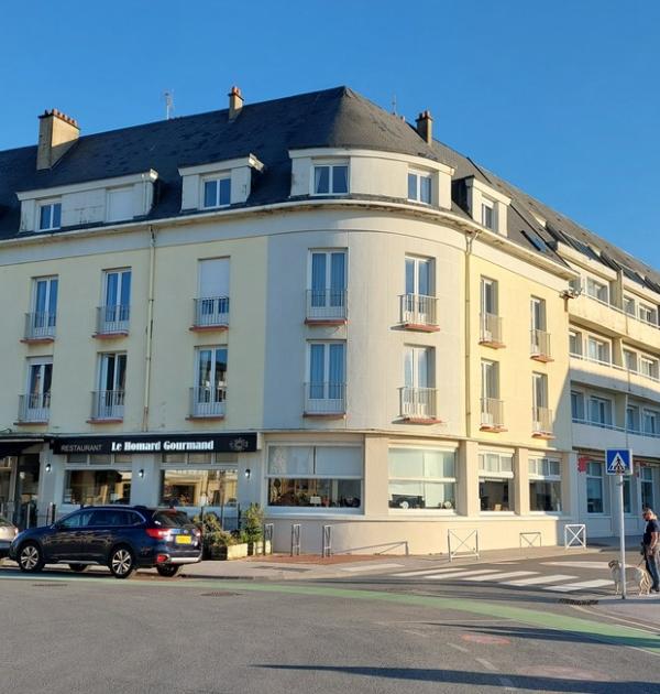 vooraanzicht hotel
