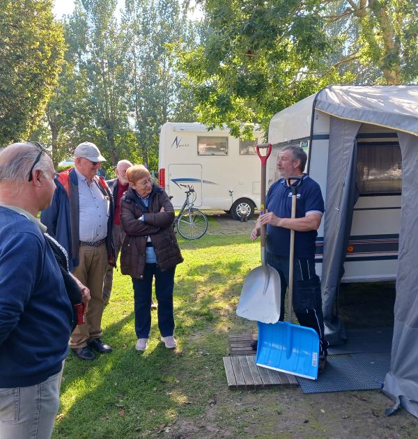 Foto winterkamperen initiatieweekend