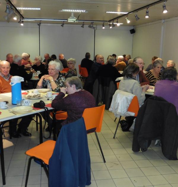 Stappen en nadien gezellig tafelen.