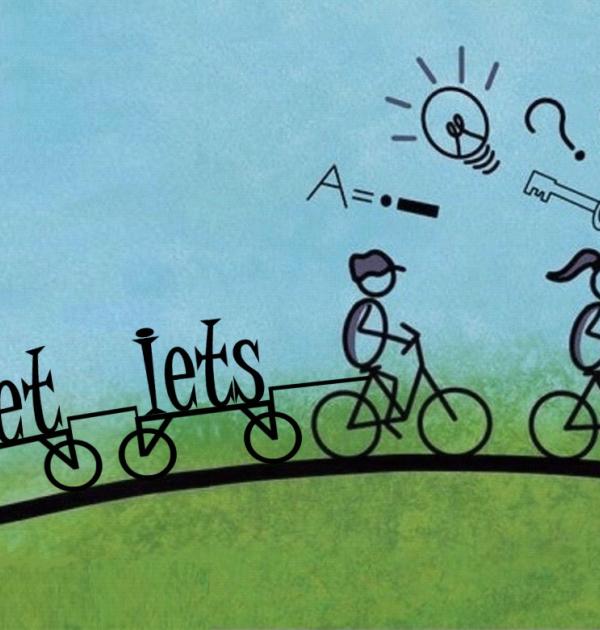 Fiets met iets