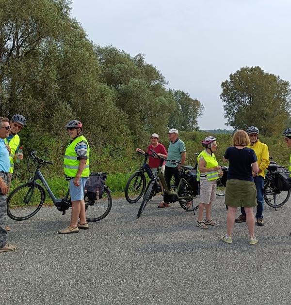Pasar Zemst met fiets langs de Zenne
