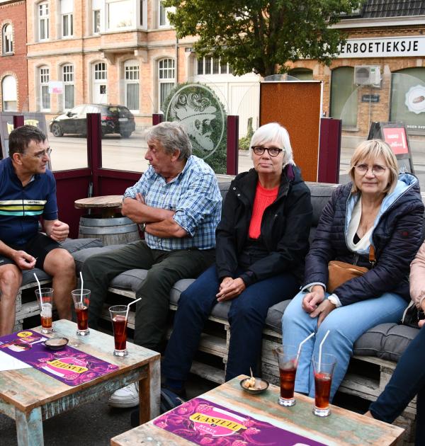 een tussenstop hoort erbij. 