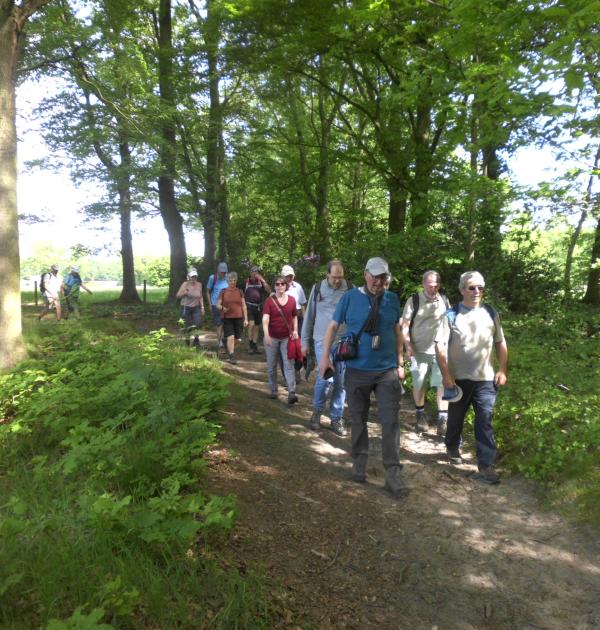 onderweg in de voormiddag