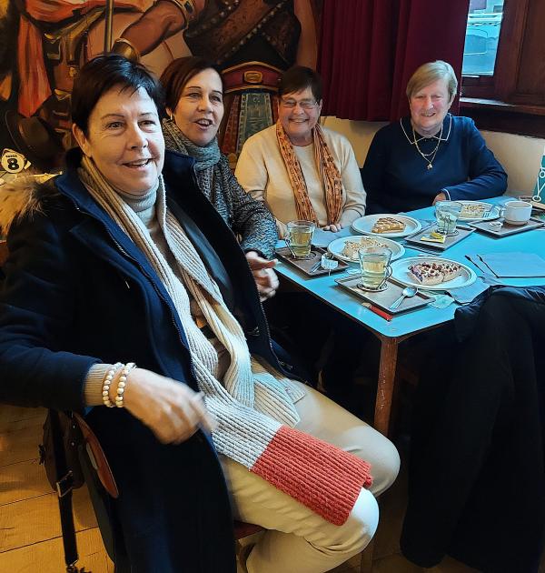 Het was gezellig na de film