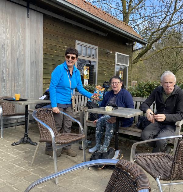 Paaseitjes voor de deelnemers.