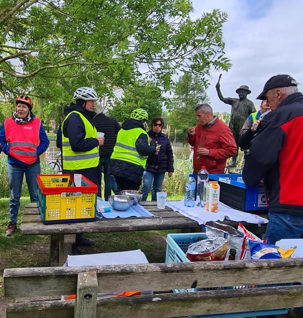 Aperitief aan de Leie te Baarle-Drongen