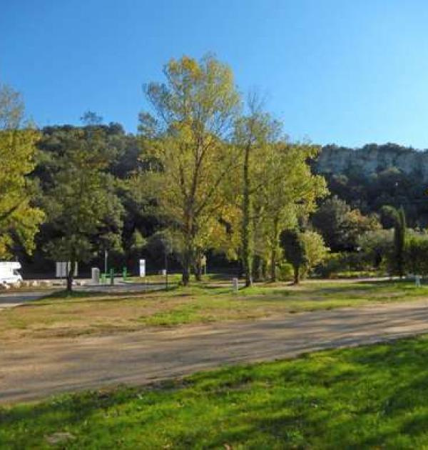 Hoofdfoto Aire Camping-Car Park La Roque sur Cèze