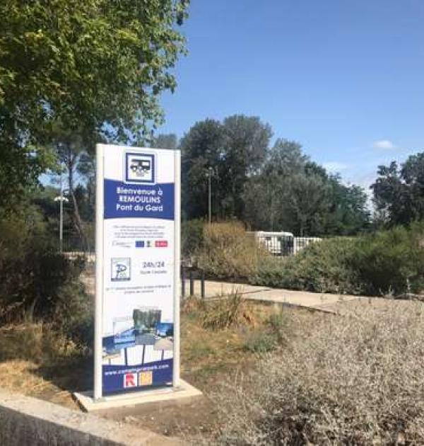 Hoofdfoto Aire Camping-Car Park de Remoulins, Pont du Gard