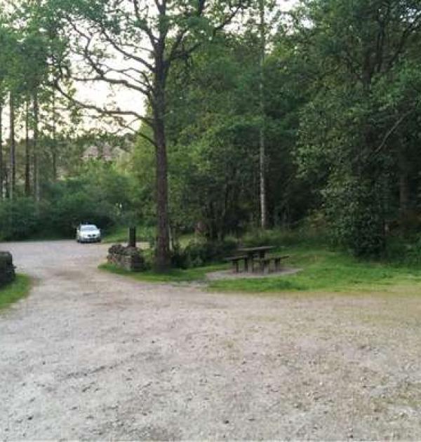 Hoofdfoto Inchree Falls Car Park